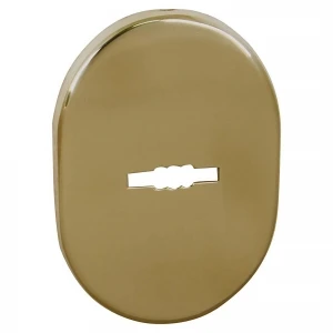 Накладка на сувальдный замок ESC.S.SF/OV.475 (ESC 475) GP латунь