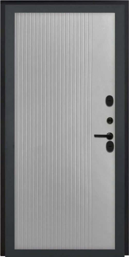 Входная дверь ДвериПРО Модель L-48 ФЛ-790 Velutto Grigio DPRO198195 внутренняя сторона