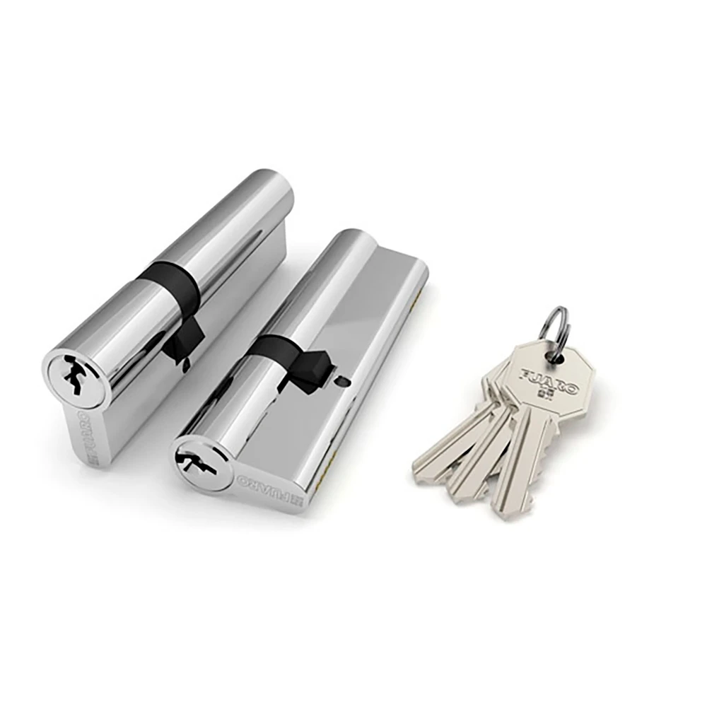 Фото Цилиндровый механизм (100 CA/105) 1000CAKey105(30+10+65) CP хром 3Key