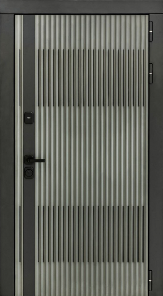 Входная дверь ДвериПРО Elfy ФЛ-790 Velutto Bianco DPRO198179 внешняя сторона